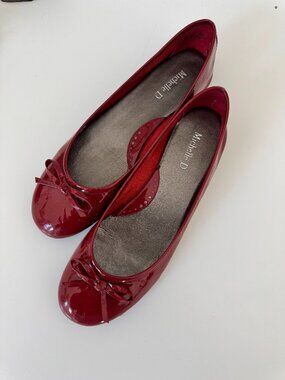 Michelle D - Size 8.5 - Red Ballet Flats